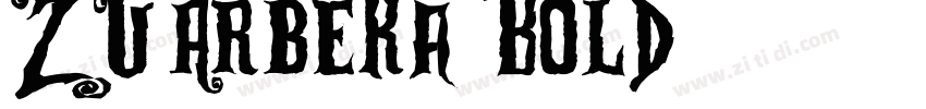 ZU Arbeka Bold字体转换